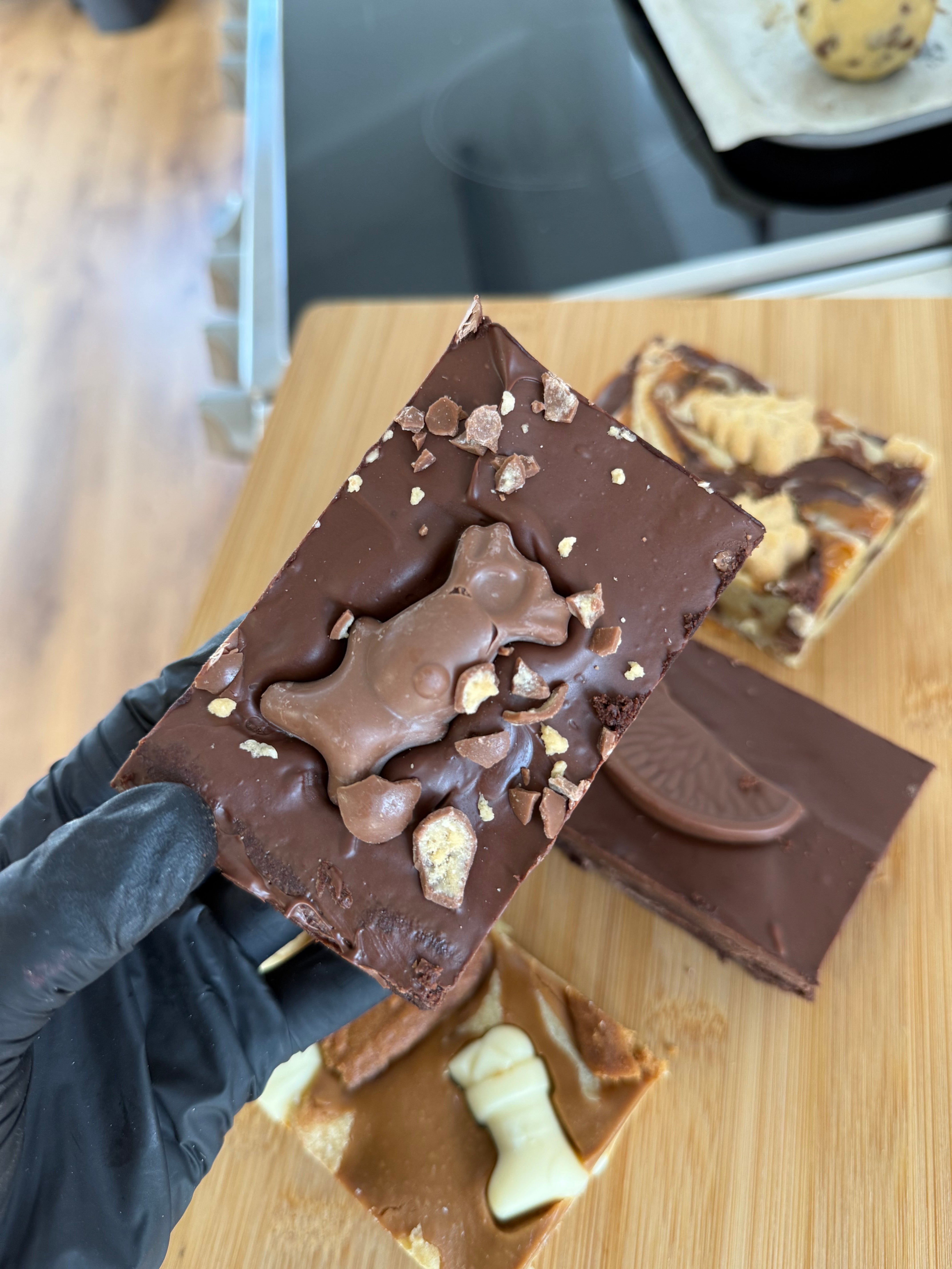 Malteser Reindeer brownie