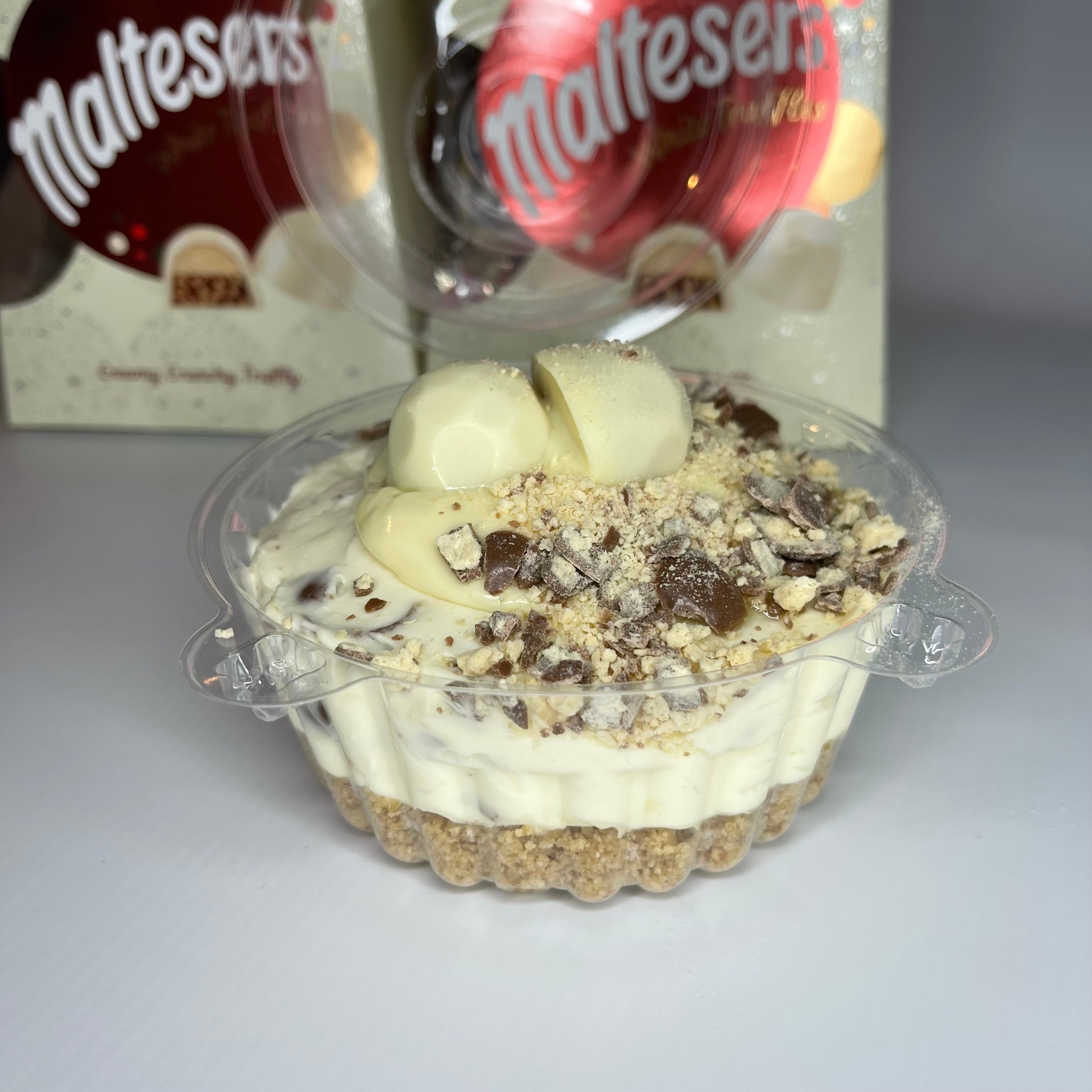 MALTESER WHITE TRUFFLES (INDIVIDUAL POT) CHEESECAKEAWAY